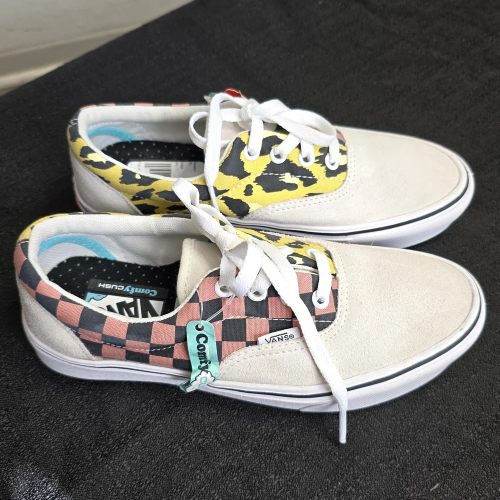 Vans Unisex Multicolor Sneakers, Women 6.5, Men 5 - Picture 5 of 10